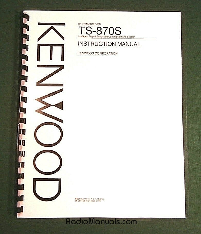 Kenwood TS-870S Instruction Manual - Click Image to Close